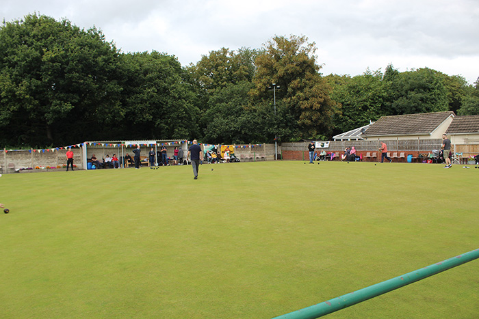 Trench Bowling Club during their centenary celebration