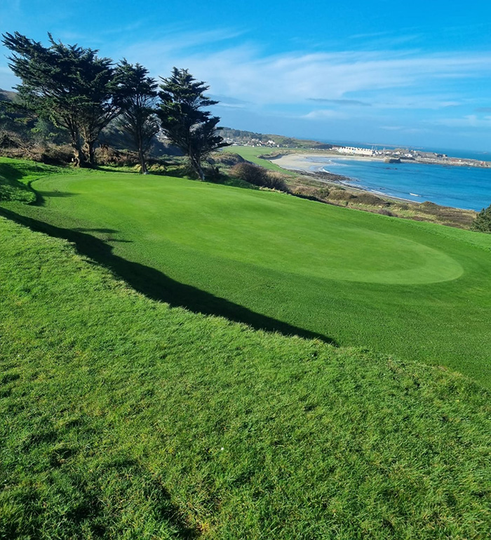 An amazing view at Alderney Golf Club