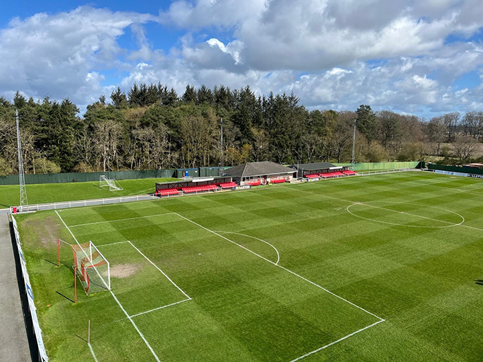 The home ground stadium of Formartine United Football Club