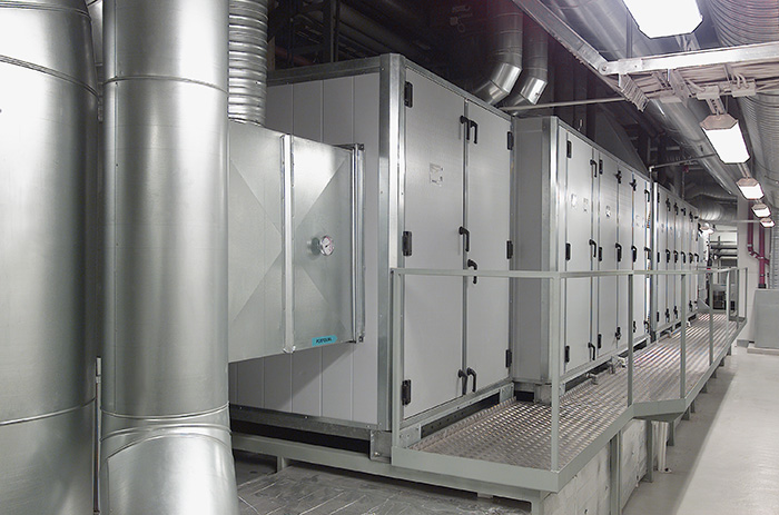 An air handling unit