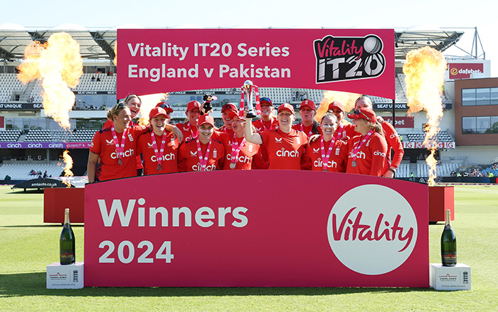 Vitality T20 International Series – England Women v Pakistan Women winners photo