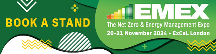 EMEX - The Net Zero & Energy Management Expo. Book a stand now!