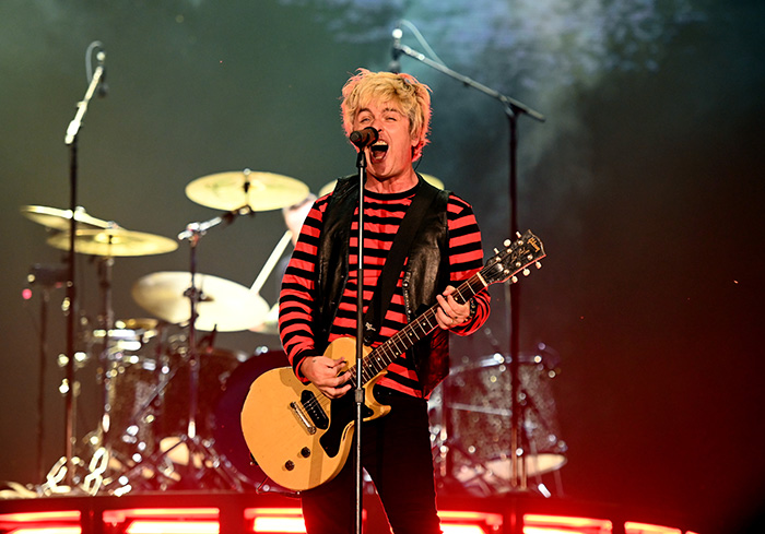 Green Day lead singer Billie Joe Armstrong