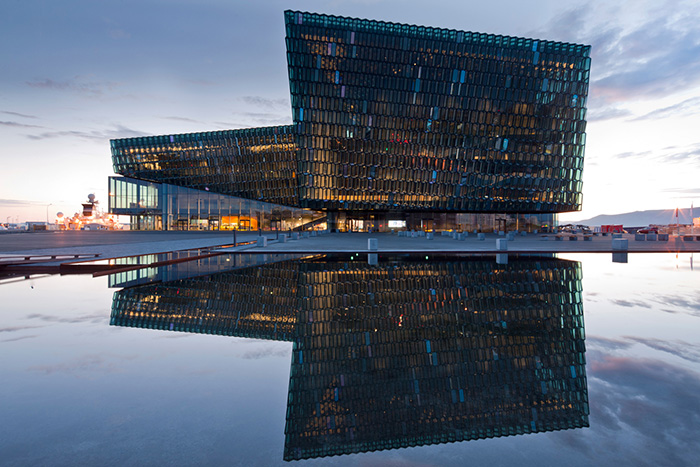 The spectacular the Harpa Reykjavík Concert Hall & Conference Centre has implemented three Hochiki Europe FIRElink aspirating fire detection systems