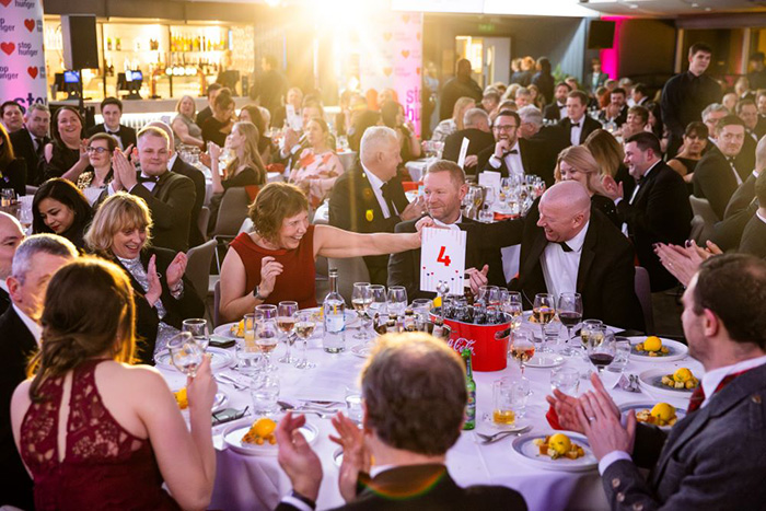 Attendees at the Stop Hunger Foundation Dinner