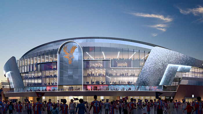 How Crystal Palace FC's redevelopment will look