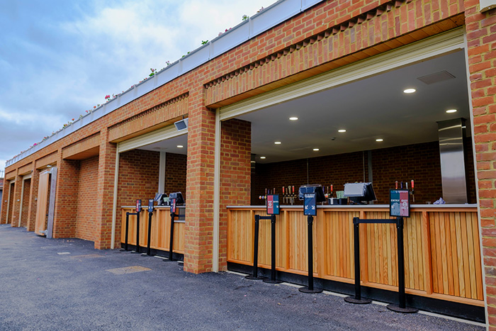 Concessions for food and drink