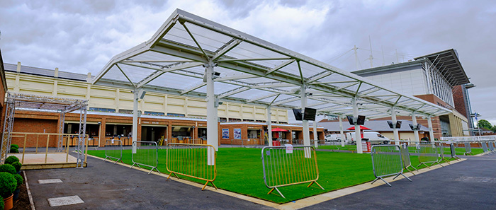 The new canopy