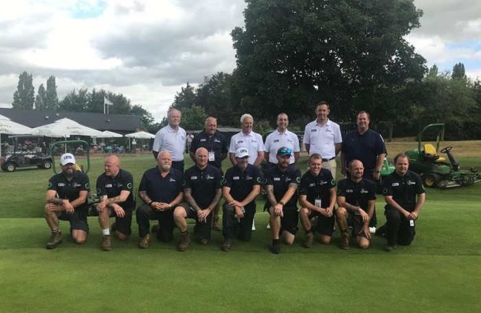 The Abridge Golf Club Greenkeeping team