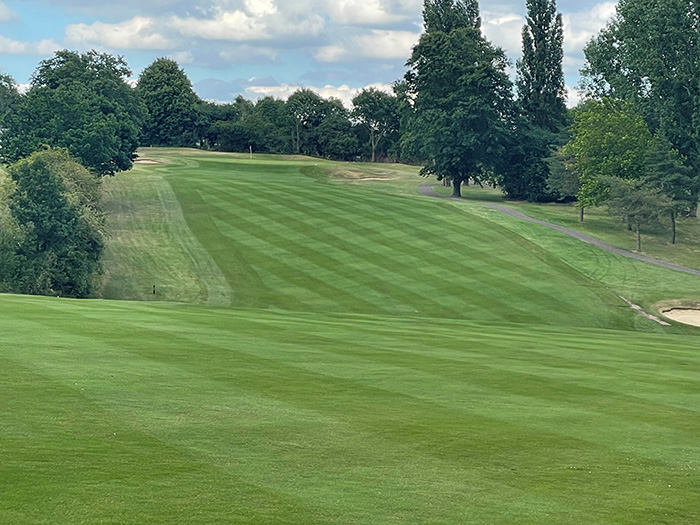 A view of the spectacular Abridge Golf Club