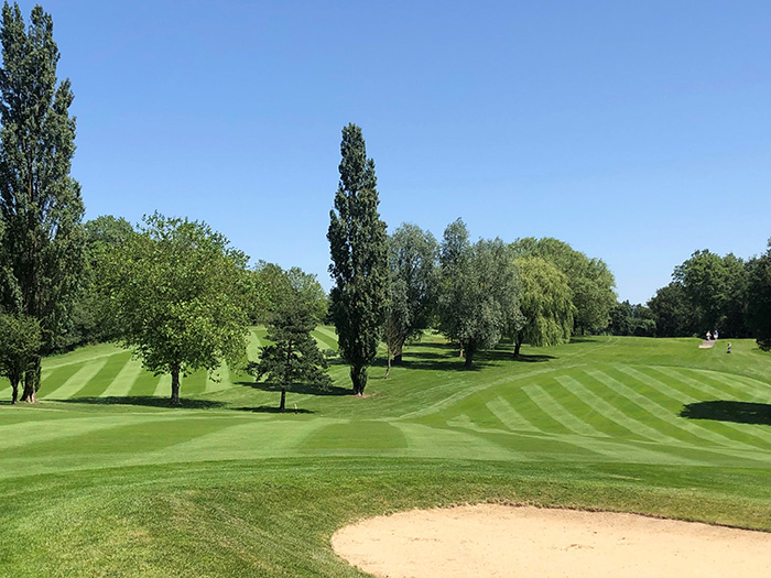 Geoff Smith and his groundsteam keep Abridge Golf Club looking immaculate