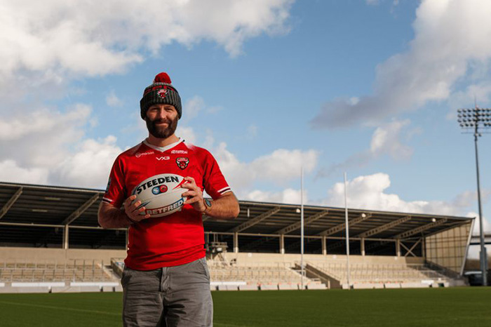 Salford City Mayor Paul Dennett at the Salford Community Stadium