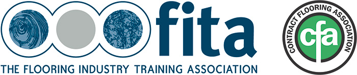 Flooring Industry Training Association (FITA) and Contract Flooring Association (CFA) logos