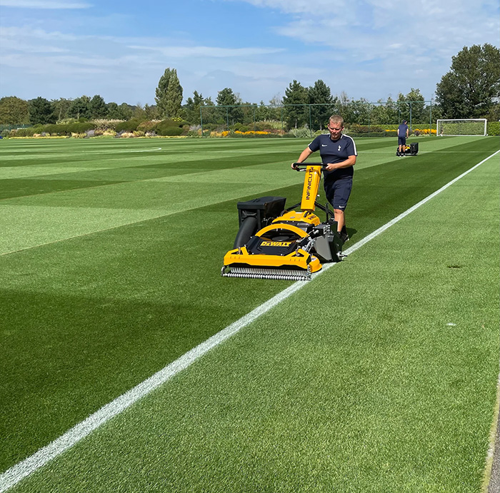 INIFNICUT creating excellent results on a sports pitch