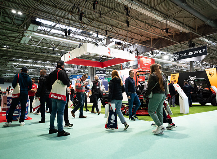 Visitors attending SALTEX