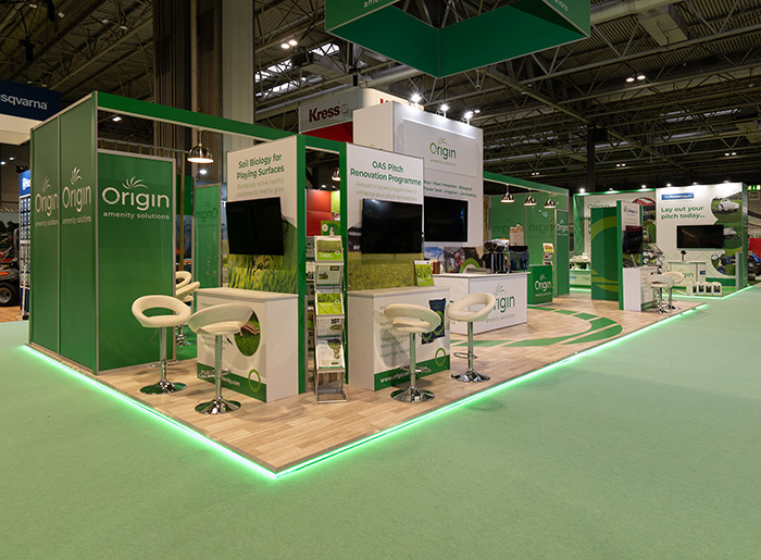 The Origin Amenity Solutions stand at SALTEX