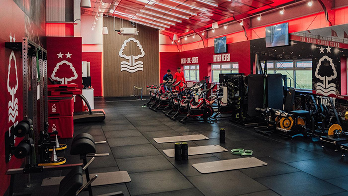 New Nottingham Forest gym facilities