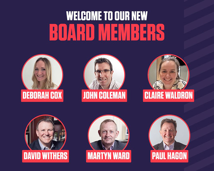 The six newly appoint GMA board members