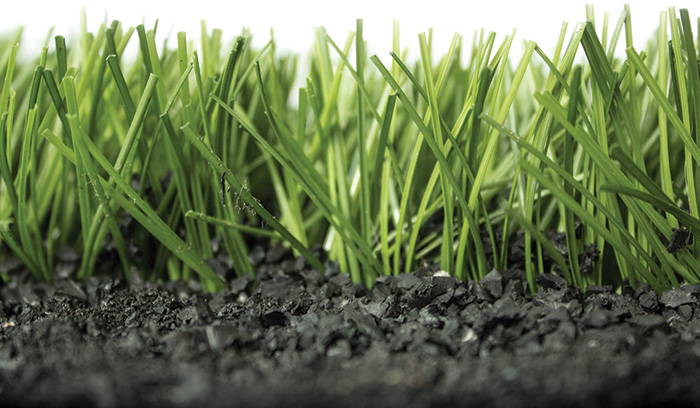 A synthetic turf