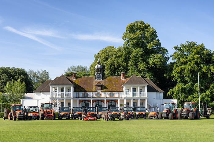 Kubota equipment at Eton College