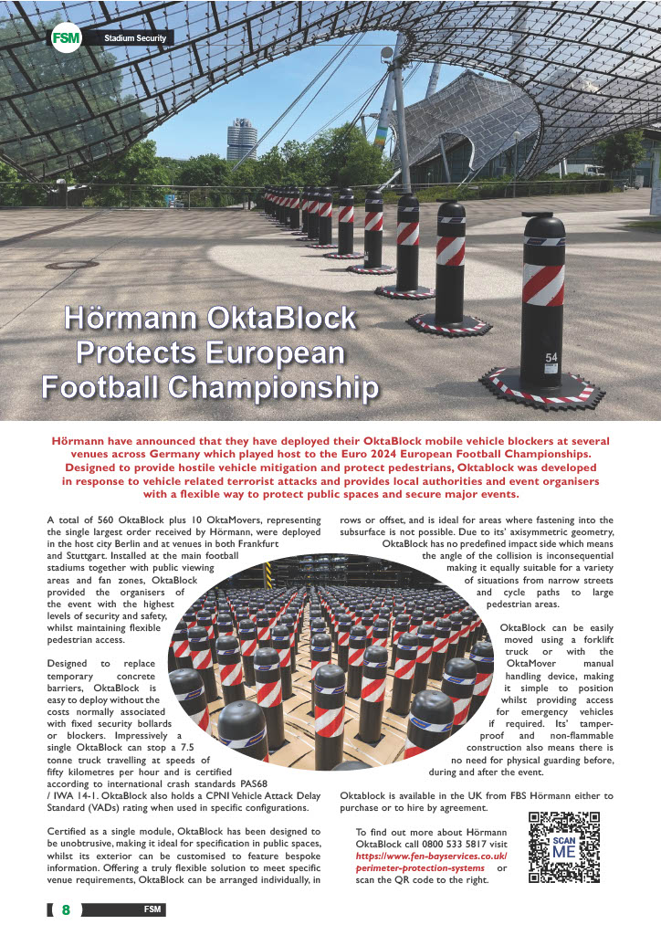 Hörmann OktaBlock Protects European Football Championship