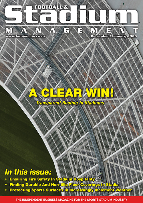 Football & Stadium Management (FSM) December / January 2025 front cover