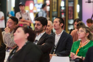 The audience at the Cleaning Show