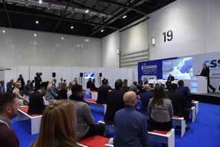 A presentation at the Cleaning Show