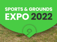 SAGE Sports & Grounds Expo 2022 logo