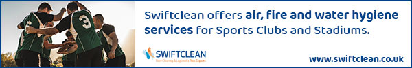 Swiftclean offers air, fire and water hygiene services for Sports Clubs and Stadiums