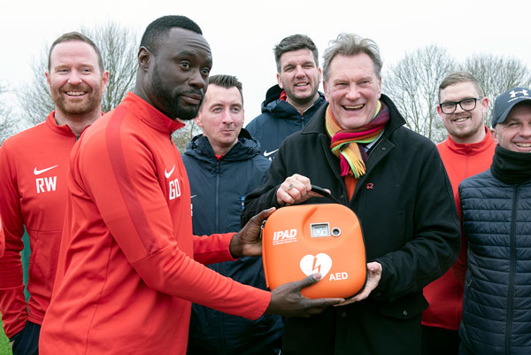 Former England Football Manager, Glenn Hoddle, Donates £10,000 Worth Of Defibrillators To Grassroots Football Clubs